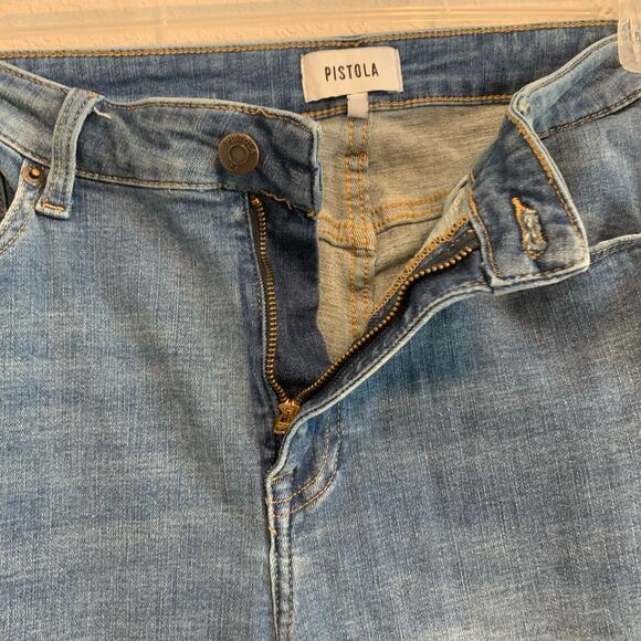 Pistola High Rise Skinny Jeans Medium Wash Size 32 - Picture 4 of 8